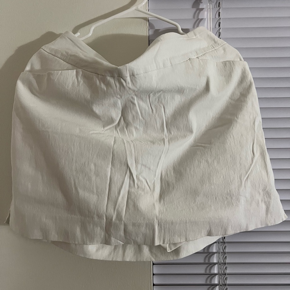 White skirt
